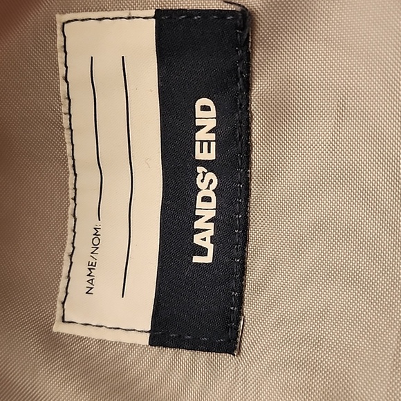 Lands End Kids Classmates Orange camo backpack Medium - Picture 7 of 7